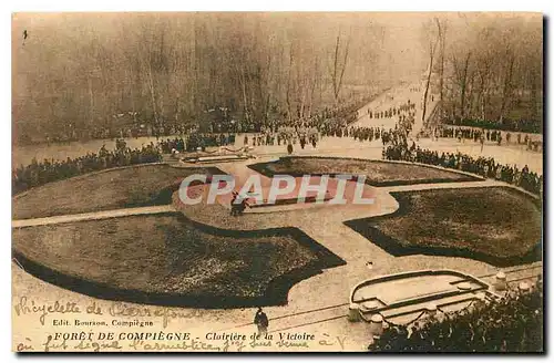 Ansichtskarte AK Foret de Compiegne Clairiere de la Victoire