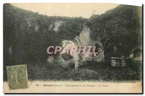Cartes postales Gisors Eure Vue Interieure du Donjon le Puits