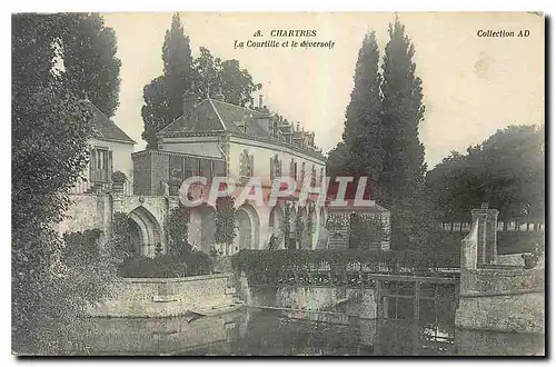 Cartes postales Chartres la Courtille et le deversoir