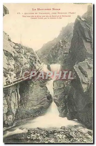 Cartes postales Le Montagne Noire Gouffre de Malamort pres Durfort Tarn