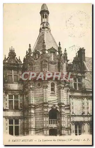 Cartes postales Saint Aignan la Lanterne du Chateau XV siecle
