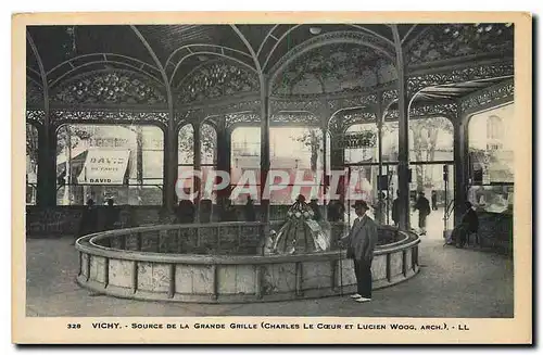 Cartes postales Vichy Source de la Grande Grille
