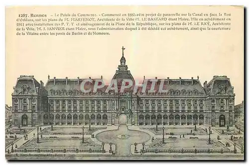 Cartes postales Rennes Le Palais du Commerce