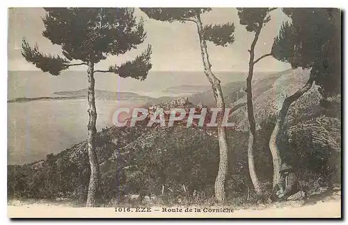 Cartes postales Eze Route de la Corniche