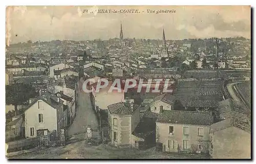 Cartes postales Fontenay le Comte vue generale