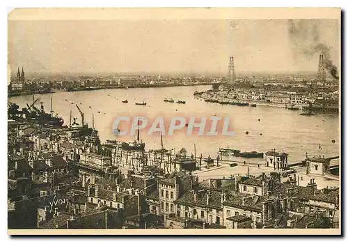 Ansichtskarte AK Bordeaux Gironde Panorama sur la Gironne