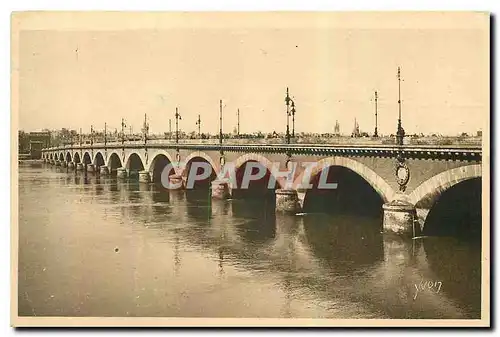 Ansichtskarte AK Bordeaux Gironde le Pont de Bordeaux