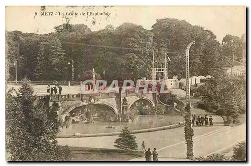 Cartes postales Metz La Grolle de l'Esplanade