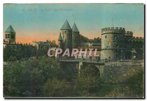 Cartes postales Metz Le Porte des Allemands