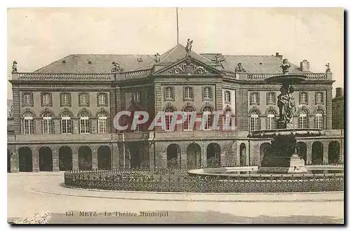 Cartes postales Metz Le Theatre Municipal