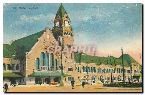 Cartes postales Metz La gare
