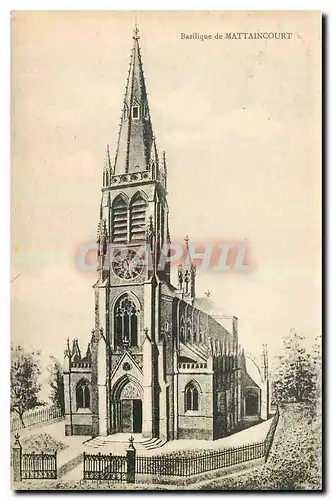 Cartes postales Basilique de Mattaincourt