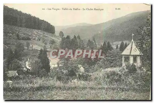 Ansichtskarte AK Les Vosges Vallee du Rudlin Le Chalet Rustique