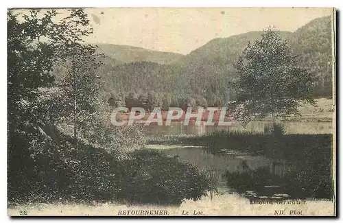 Cartes postales Retournember Le Lac