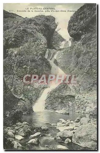 Ansichtskarte AK Le Plateau central Cascade de la Clonche pres Vic sur Cere Cantail