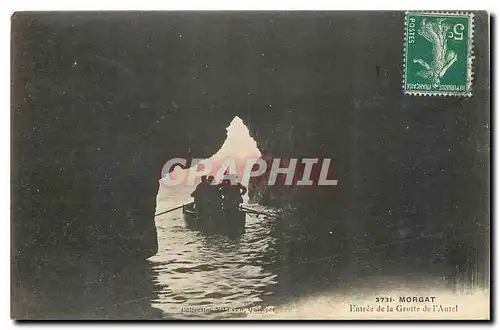 Cartes postales Morgat Entree de la Grotte de l'Austel