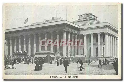 Cartes postales Paris la bourse