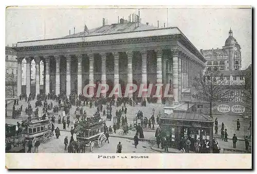 Cartes postales Paris la Bourse