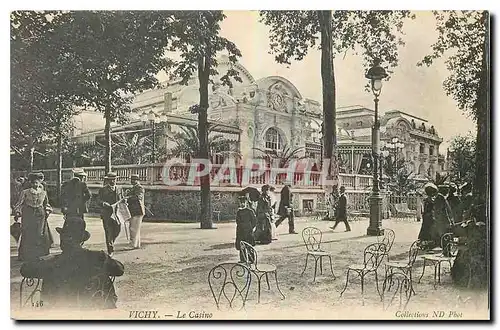 Cartes postales Vichy le casino