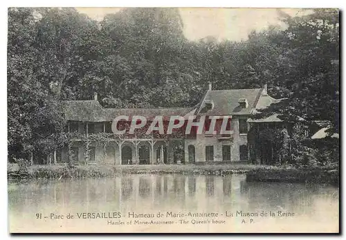 Cartes postales Parc de Versailles Hameau de Marie Antoinette la Maison de la Reine