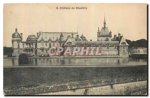 Cartes postales Chateau de Chantilly