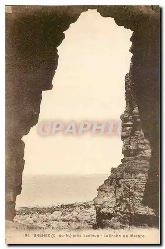 Cartes postales Brehec C du N pres Lantoup la Grotte de Marbre