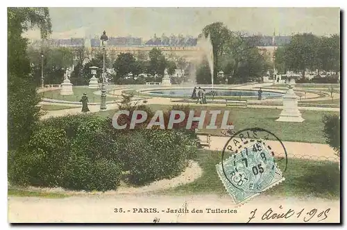 Cartes postales Paris Jardin des Tuileries