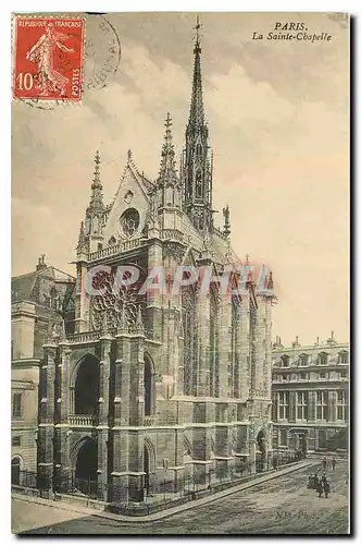 Cartes postales Paris la Sainte Chapelle