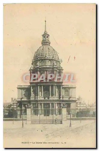 Cartes postales Paris Le Dome des Invalides