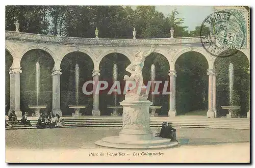 Ansichtskarte AK Parc de Versailles les Colonnades