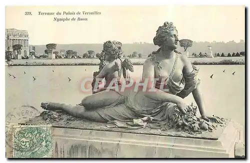 Cartes postales Terrasse du Palais de Versailles Nymphe de Raon