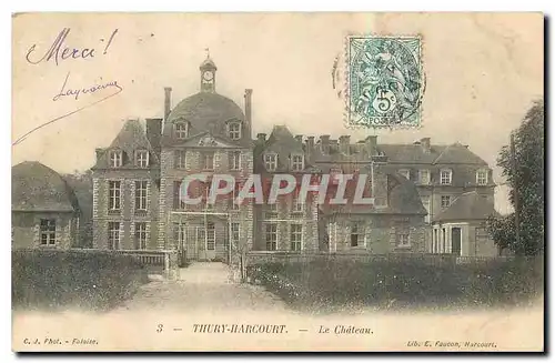 Cartes postales Thury Harcourt Le Chateau