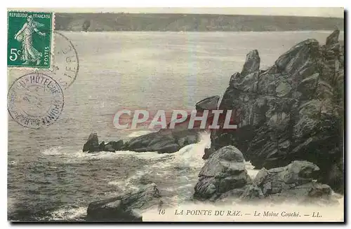 Ansichtskarte AK La Pointe du Raz le Moine Couche