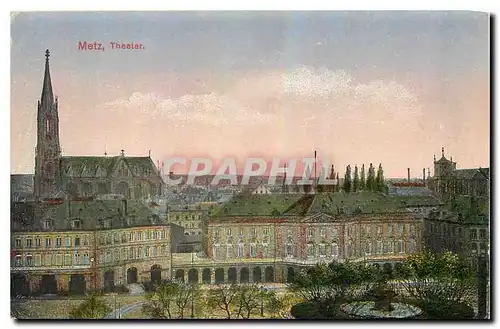 Cartes postales Metz Theater