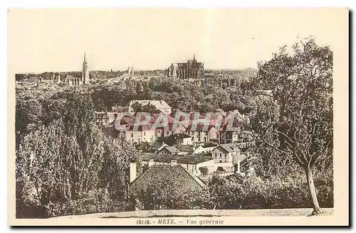 Cartes postales Metz vue generale