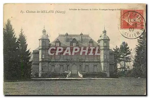 Cartes postales Chateau des Melays Neuvy