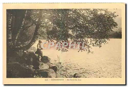 Ansichtskarte AK Gerardmer au bord du Lac