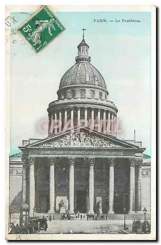 Cartes postales Paris le Pantheon