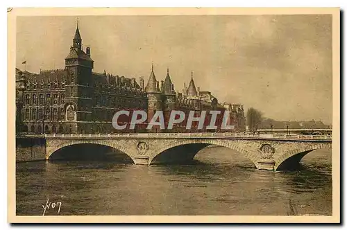 Ansichtskarte AK Paris en flanant le palais de Justice et le pont au Change