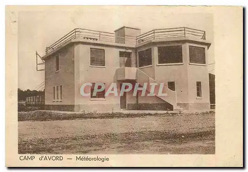 Cartes postales Camp d'Avord Meteorologie