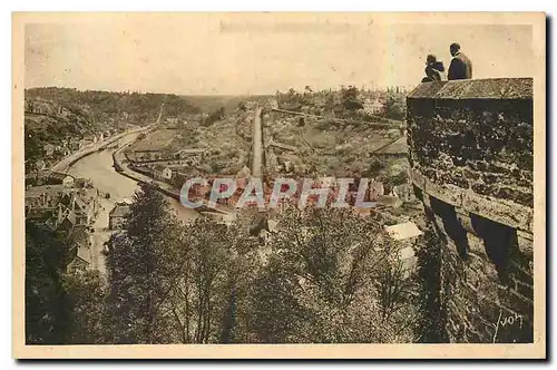 Cartes postales La Douce France Bretagne Dinan C du N Panorama sur la Rance