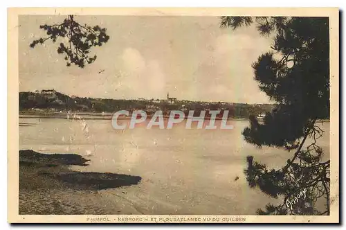 Cartes postales Paimpol Kerrorc'h et Oloubazlanec vu du Guilben