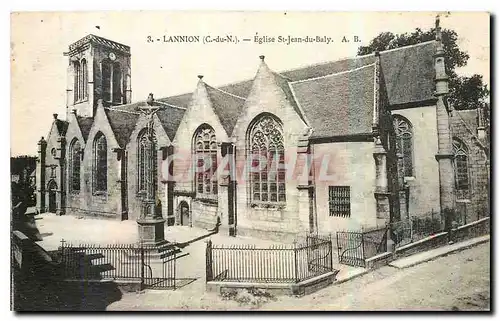 Cartes postales Lannion C du N Eglise St Jean du Baly