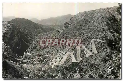 Ansichtskarte AK Sospel Les lacets du Col de Braus