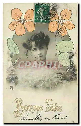 Cartes postales Bonne Fete Femme