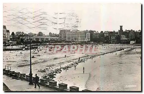 Ansichtskarte AK Dinard Promenade des Allies et la plage