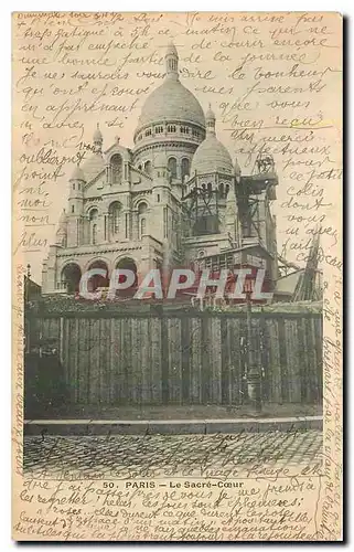 Cartes postales Paris le Sacre Coeur