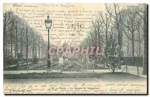 Cartes postales Paris Le Square de Vaugirard