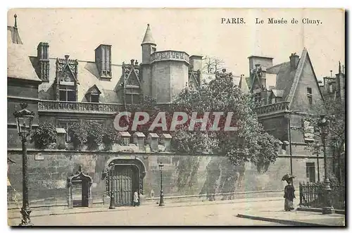 Cartes postales Paris Le Musee de Cluny