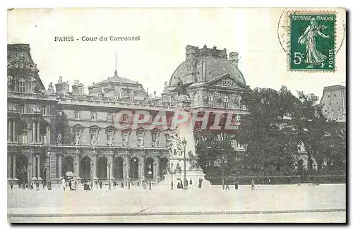 Ansichtskarte AK Paris Cour du Carrousel